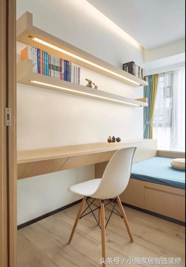 140平的清新簡約裝修，給人如沐春風的感覺！