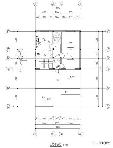 占地135平方米的三農村別墅設計圖，帶大露臺+農家小院，非常適合鄉村自建。