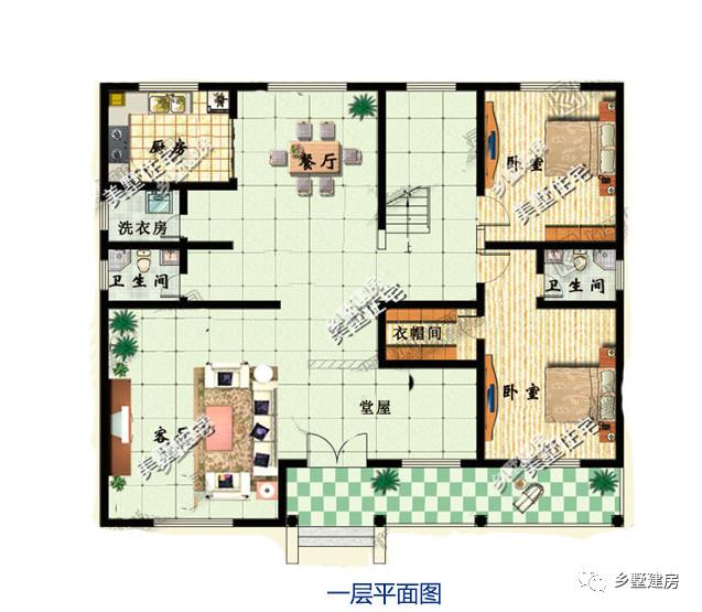 兩款二層別墅設計圖，價格實惠，漂亮實用，喜歡就可以建一棟哦！