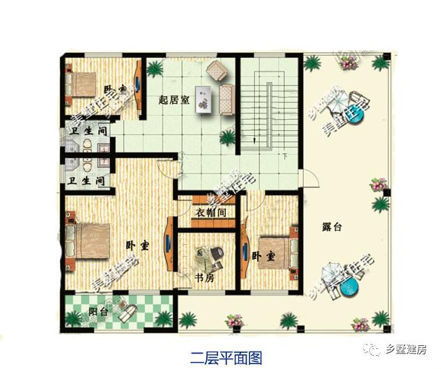 兩款二層別墅設計圖，價格實惠，漂亮實用，喜歡就可以建一棟哦！