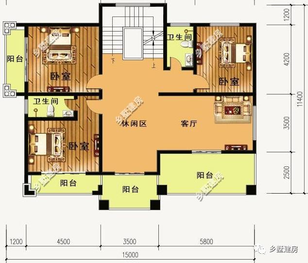 兩款15X11米農村小別墅，不僅顏值高，而且還實用，要是建上一棟啊，想低調都難嘍！
