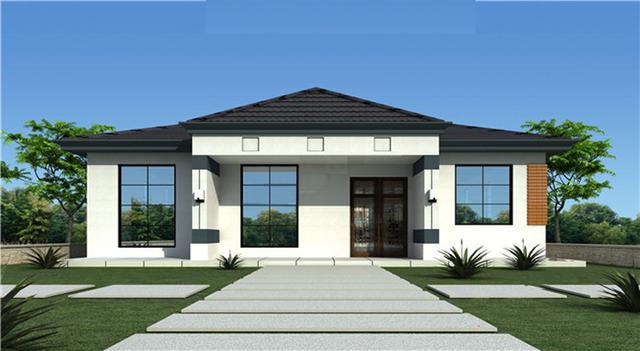 兩款一層別墅設(shè)計(jì)圖，端莊大氣，經(jīng)濟(jì)實(shí)用。