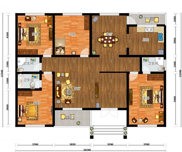 兩款一層別墅設(shè)計(jì)圖，端莊大氣，經(jīng)濟(jì)實(shí)用。