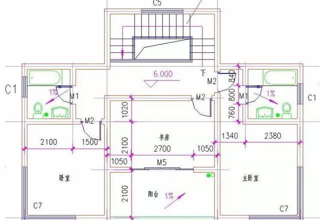 12×15米三層中式別墅設計圖，帶挑空客廳，主體造價30萬左右。