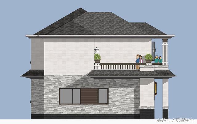 兩棟兩層簡歐別墅設計圖，帶酒窖+土灶+鍋爐房，居住使用功能非常齊全，非常適合北方居住。