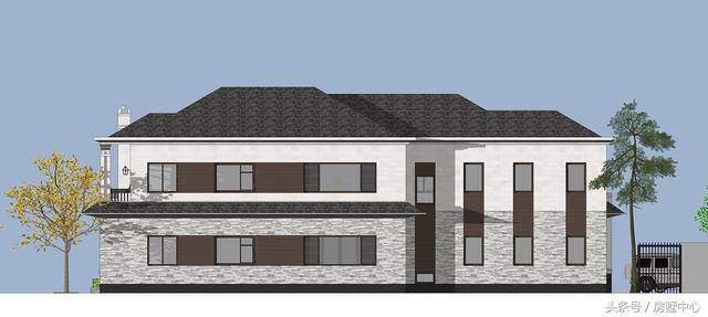 兩棟兩層簡歐別墅設計圖，帶酒窖+土灶+鍋爐房，居住使用功能非常齊全，非常適合北方居住。
