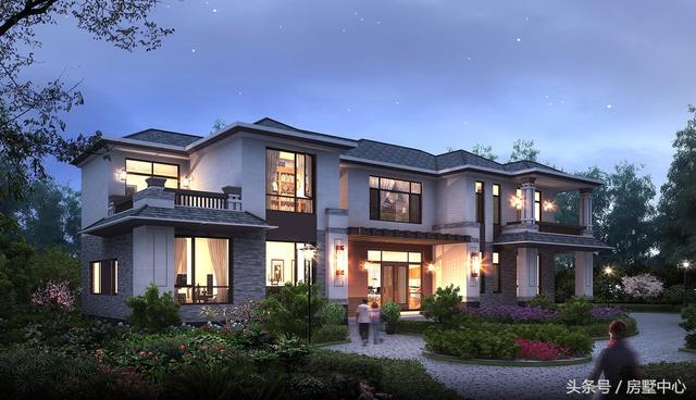 兩棟兩層簡歐別墅設計圖，帶酒窖+土灶+鍋爐房，居住使用功能非常齊全，非常適合北方居住。