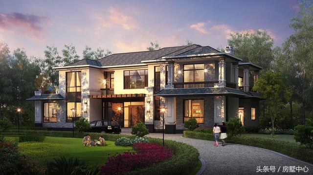 兩棟兩層簡歐別墅設計圖，帶酒窖+土灶+鍋爐房，居住使用功能非常齊全，非常適合北方居住。