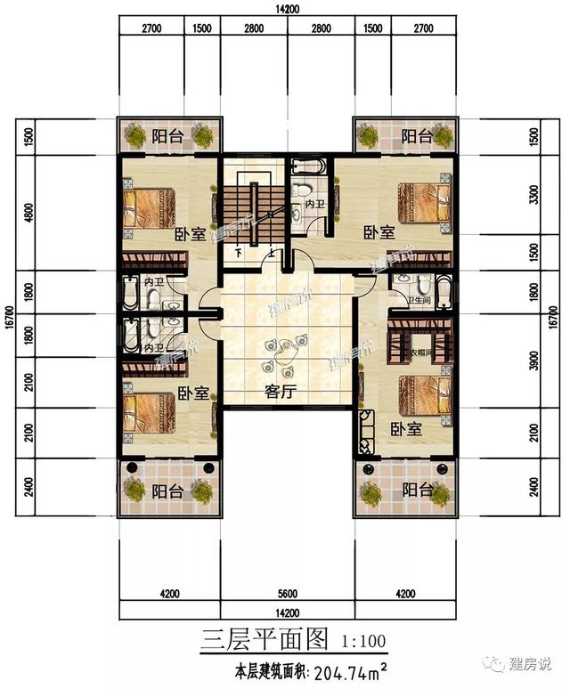 三層新中式別墅，大氣恢弘、氣派非凡，帶地下室，一款難得的豪華型別墅。
