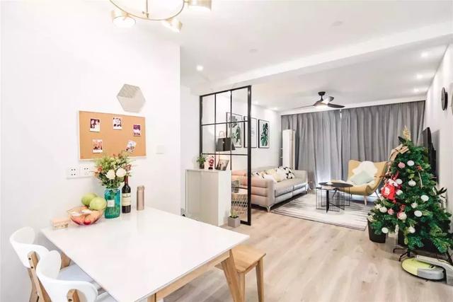 100平日式和北歐風(fēng)結(jié)合的裝修風(fēng)格，裝修效果超出你的想象。