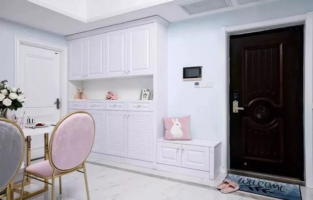 99㎡清新優(yōu)雅的法式風(fēng)裝修，同時又充滿著滿滿的少女心！