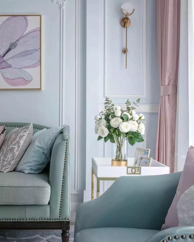 99㎡清新優(yōu)雅的法式風(fēng)裝修，同時又充滿著滿滿的少女心！