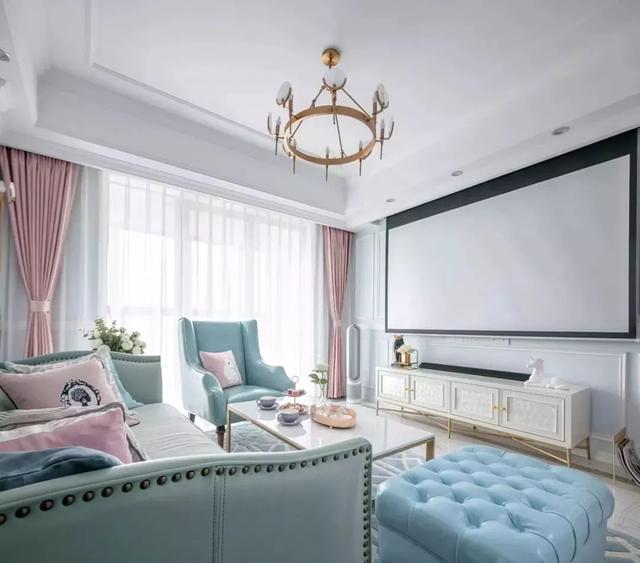 99㎡清新優(yōu)雅的法式風(fēng)裝修，同時又充滿著滿滿的少女心！