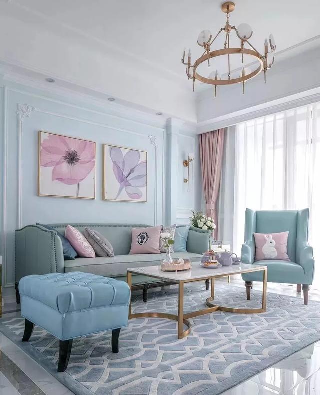 99㎡清新優(yōu)雅的法式風(fēng)裝修，同時又充滿著滿滿的少女心！