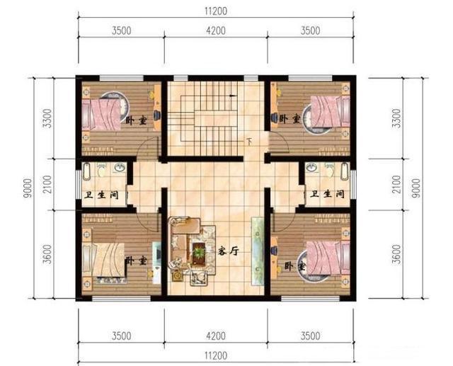 推薦兩款帶獨立式廚房的農(nóng)村自建房設(shè)計圖，布局也是格外的好