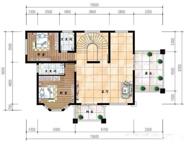 推薦兩款帶獨立式廚房的農(nóng)村自建房設(shè)計圖，布局也是格外的好
