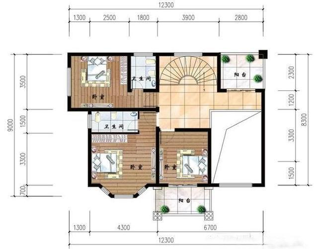 推薦兩款帶獨立式廚房的農(nóng)村自建房設(shè)計圖，布局也是格外的好