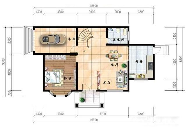 推薦兩款帶獨立式廚房的農(nóng)村自建房設(shè)計圖，布局也是格外的好