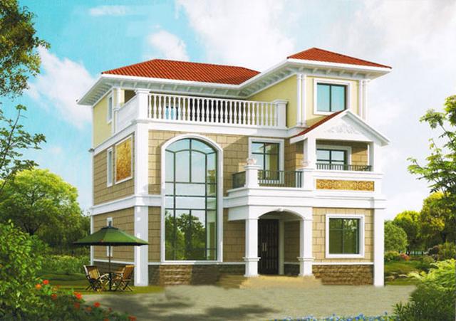 推薦幾款別墅設計圖，建房子不求高，不求豪華，但求適合自己就好