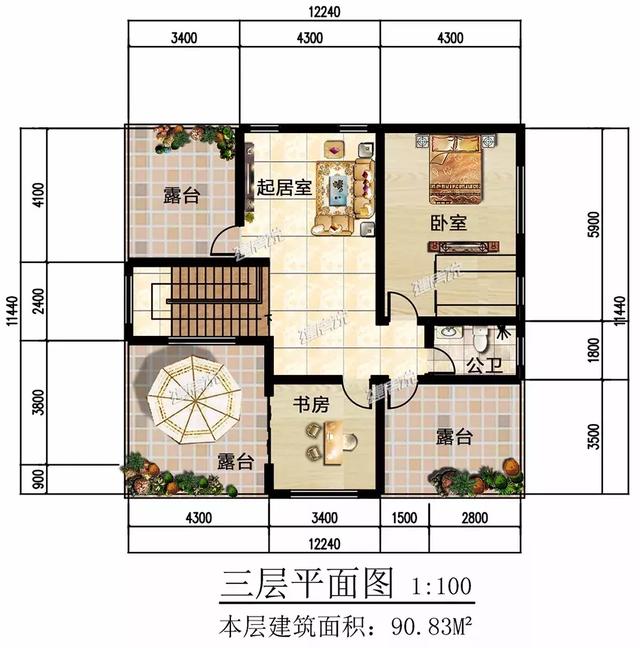 這3款別墅設(shè)計圖，每一款造價都特別劃算，也非常適合農(nóng)村建造