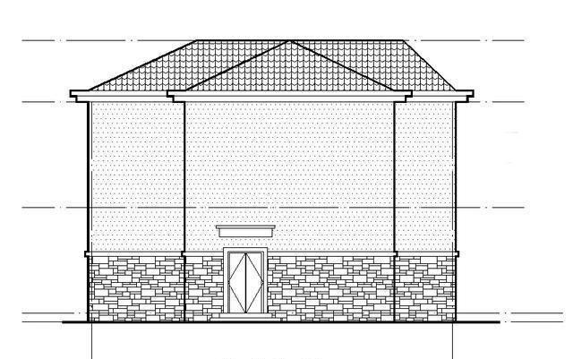 12x12米農村二層別墅設計圖，外觀簡單大氣，22萬左右就能建起主體，回村建一棟相當實惠。