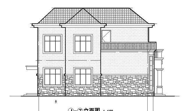12x12米農村二層別墅設計圖，外觀簡單大氣，22萬左右就能建起主體，回村建一棟相當實惠。