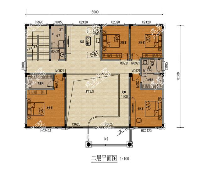 三層簡(jiǎn)歐別墅設(shè)計(jì)圖，帶大露臺(tái)，主體造價(jià)估計(jì)在55萬左右，比較滿足農(nóng)村衣錦還鄉(xiāng)人士的住宅要求！