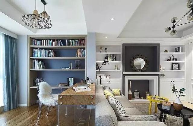 106平三居室簡歐風裝修，適合年輕小夫妻居住。