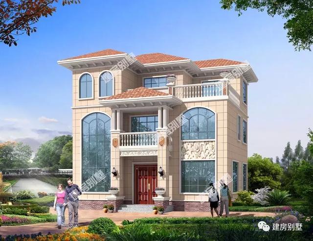 3款三層農村別墅設計圖，大氣有檔次