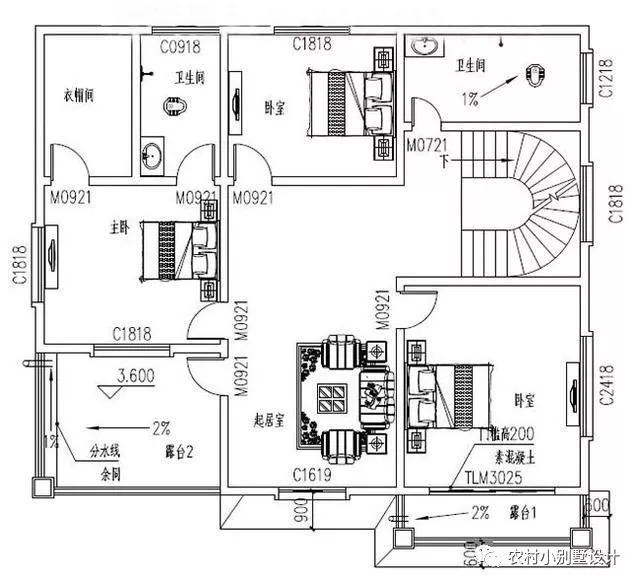 2套80后、90后喜歡的農村二層自建房，外觀造型美觀