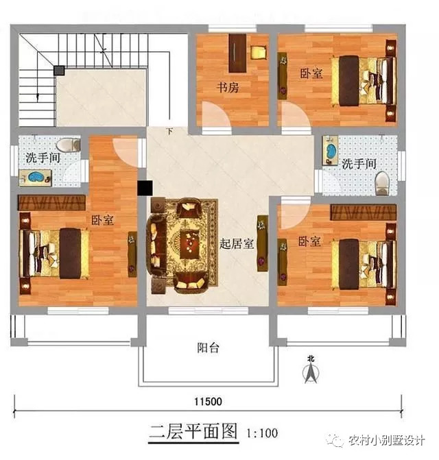 2套80后、90后喜歡的農村二層自建房，外觀造型美觀