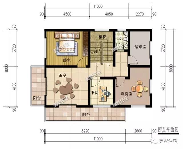 占地不到100平的農村別墅設計圖，適合宅基地小的家庭建造