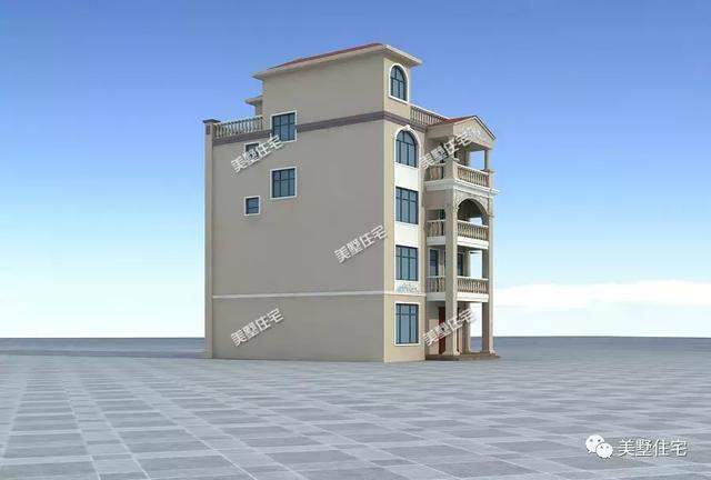 占地不到100平的農村別墅設計圖，適合宅基地小的家庭建造