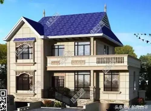 10套經典帶車庫新農村自建房設計圖分享，戶型方正實用