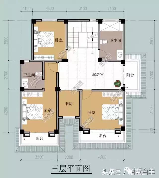 10套經典帶車庫新農村自建房設計圖分享，戶型方正實用