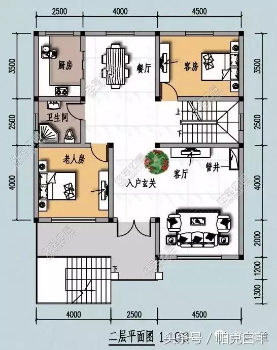 10套經典帶車庫新農村自建房設計圖分享，戶型方正實用