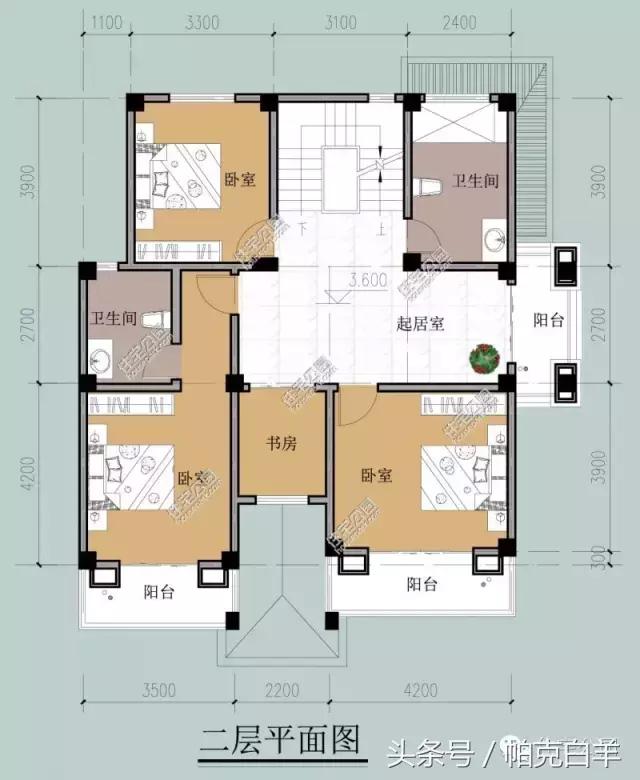 10套經典帶車庫新農村自建房設計圖分享，戶型方正實用