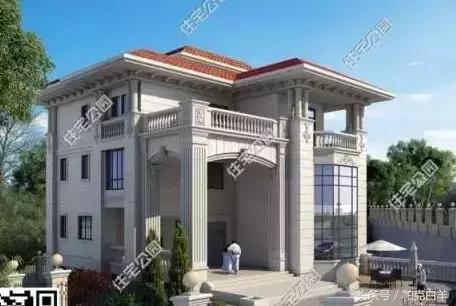 10套經(jīng)典帶車(chē)庫(kù)新農(nóng)村自建房設(shè)計(jì)圖分享，戶(hù)型方正實(shí)用