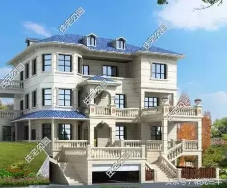 10套經(jīng)典帶車(chē)庫(kù)新農(nóng)村自建房設(shè)計(jì)圖分享，戶(hù)型方正實(shí)用