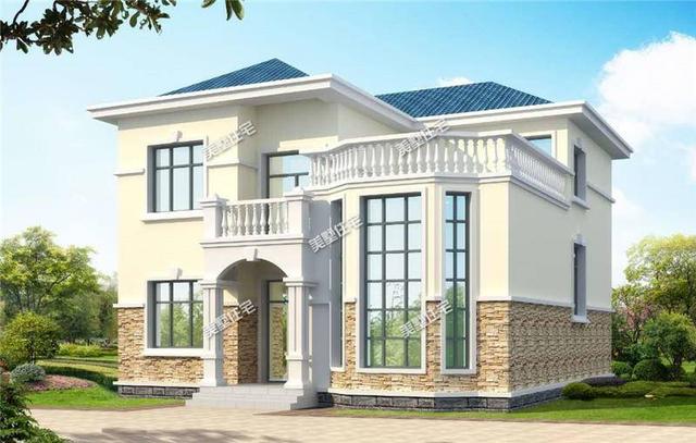 10款時(shí)尚有特色的農(nóng)村自建別墅設(shè)計(jì)圖，20多萬就能建成，走過路過不要錯過