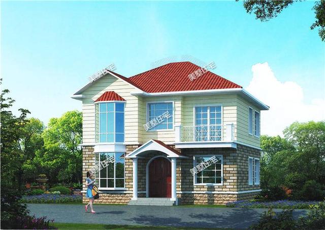 10款時(shí)尚有特色的農(nóng)村自建別墅設(shè)計(jì)圖，20多萬就能建成，走過路過不要錯過