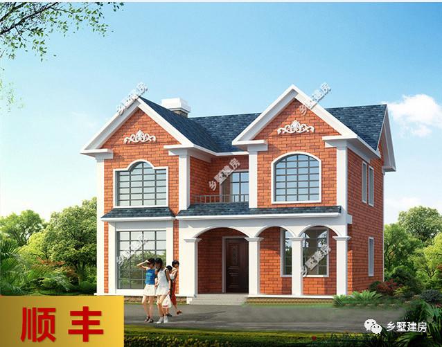 兩款性價比超高的二層農(nóng)村別墅設(shè)計圖，精致實用