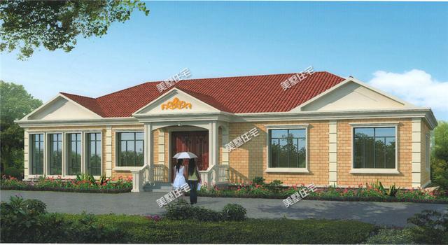 10套最美帶堂屋的別墅設計圖，戶型實用又美觀