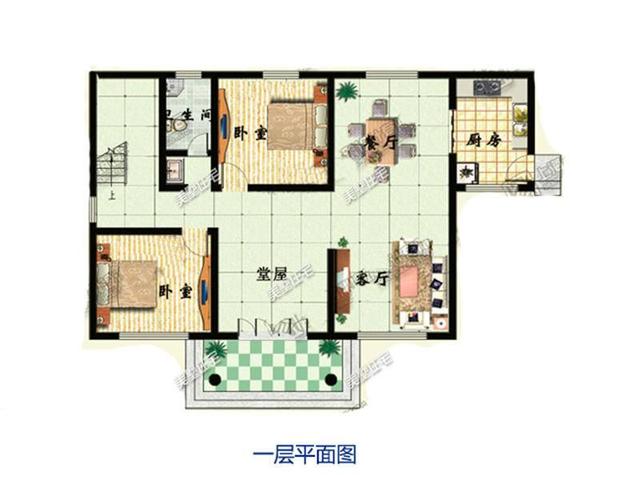 10套最美帶堂屋的別墅設計圖，戶型實用又美觀