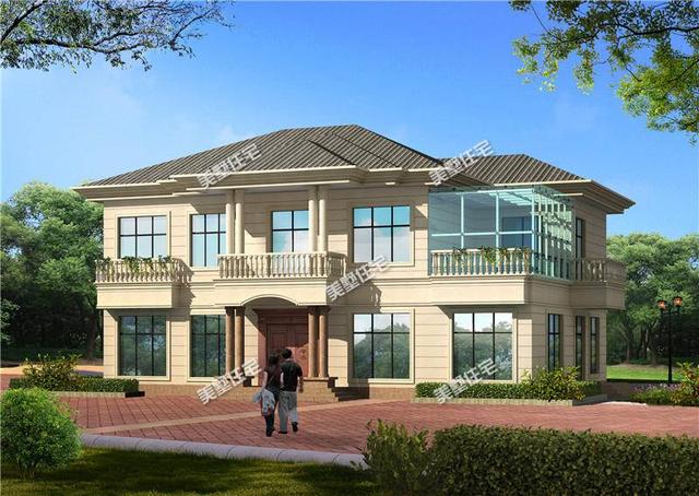 10套最美帶堂屋的別墅設計圖，戶型實用又美觀