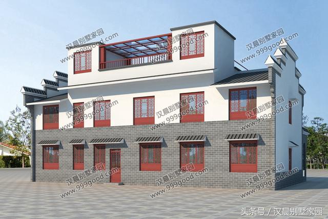 5種不同風格的別墅設計圖，看你中意哪一款