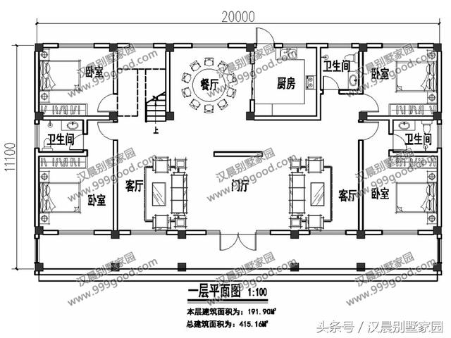5種不同風格的別墅設計圖，看你中意哪一款