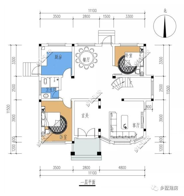 幾款時下正流行的農(nóng)村自建房設(shè)計圖房型，感興趣的朋友可以看看啦