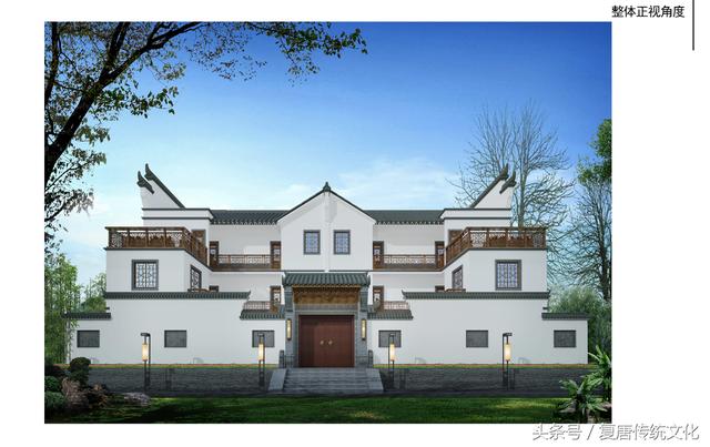 三層中式別墅設計圖，簡約大氣，真正的豪宅