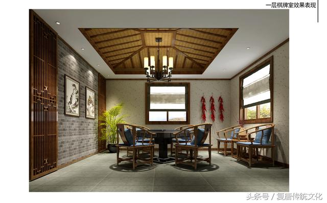 三層中式別墅設計圖，簡約大氣，真正的豪宅